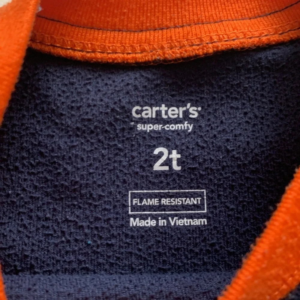 Carter’s Sports Theme Fleece PJs Set Boys 2T